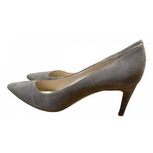 Witchery Leather Gray Heels